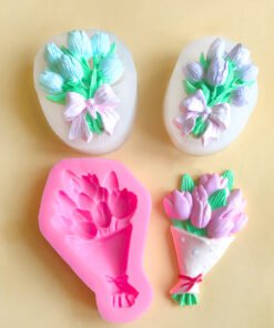 Vedini Tulip silicone mold chocolate cake decoration mold fondant mold JKB 5082