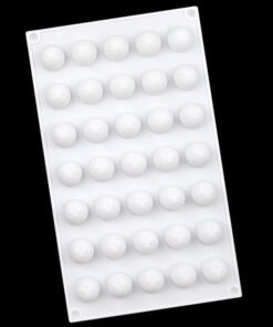 Alternative view of Vedini 35 Cavity full Round small ball silicone chocolate mold DIY ice tray mold handmade pastry filling mold JKB 5120