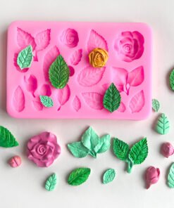 Vedini Leaf maple leaf mint fondant silicone mold diy cake decoration chocolate clay drip glue mold JKB 5079
