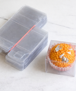 Vedini 1.5 Mm Transparent Packaging PVC Box Pack of 10 Empty Box