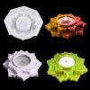 Lotus Blossom Candle Holder Silicone Mold