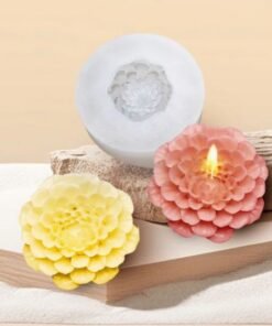 Vedini Dahlia Flower Candle Silicone Mould (SCM 216)