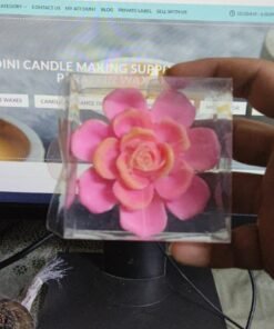 Urli candle box ( for 3.5"Lotus urli) or Peony Flower(157 Mould) Candle PVC BOX