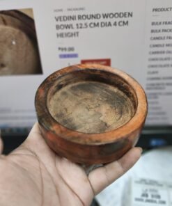 Round Wooden Bowl 5 inch