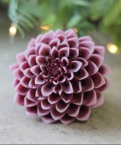 Vedini Dahlia Flower Floral soap Candle Clay Resin Silicone Mold Mould Christmas melt and Pour soap Making Mold, Clay mold /molds, epoxy Resin DIY Crafts AI064