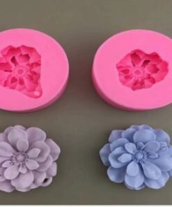 Camellia Flower Mold With Hole