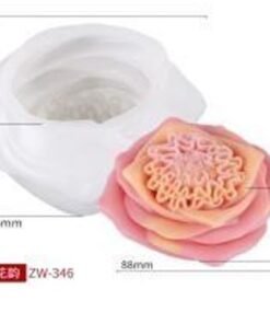 Vedini Flower Candle Silicone Mold AI063