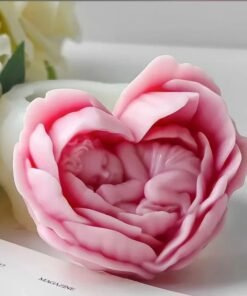 Baby Love Flower Silicone Mould, For Wax Mold