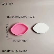 Alternative view of Vedini 3D Silicone Mold for DIY Candle Making, Gypsum Casting, and Home Decor - Irregular Shape Epoxy Resin Craft Mold AI066