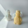 Snowman Candle Mold DIY Christmas Candle Stone Mold