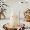 Vedini Christmas Snowman Waving silicone mould SCM-270 for DIY candles soap resin and holiday crafts