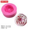 Vedini Austin rose flower silicone mold for candle soap chocolate resin and DIY crafts JKB-3018