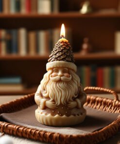 Alternative view of Vedini 3D Santa Silicone Mold Christmas 5748X