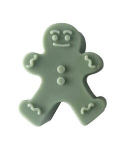 Vedini Little Gingerbread Man silicone mold J-0219 for Christmas candles chocolate soap resin and DIY craft