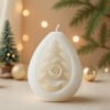 Vedini Christmas Tree Ball scented candle silicone mold 5748V for holiday candles resin soap plaster and