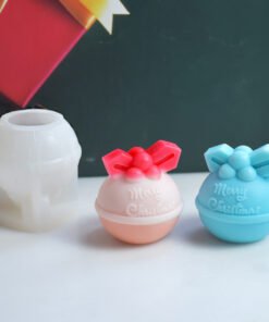 Vedini Christmas ball candle Silicon Mold-JKB-3123