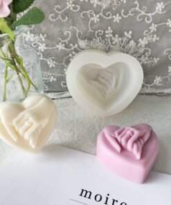 Vedini Heart Hand in Hand Candle Mold JKB-3145