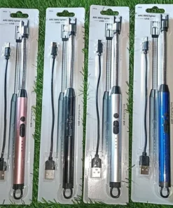 Alternative view of Vedini Electric Rechargeable Gas Lighter – USB Rechargeable Flameless Plasma Lighter for Kitchen, Gas Stove, Candle, BBQ & Outdoor Use